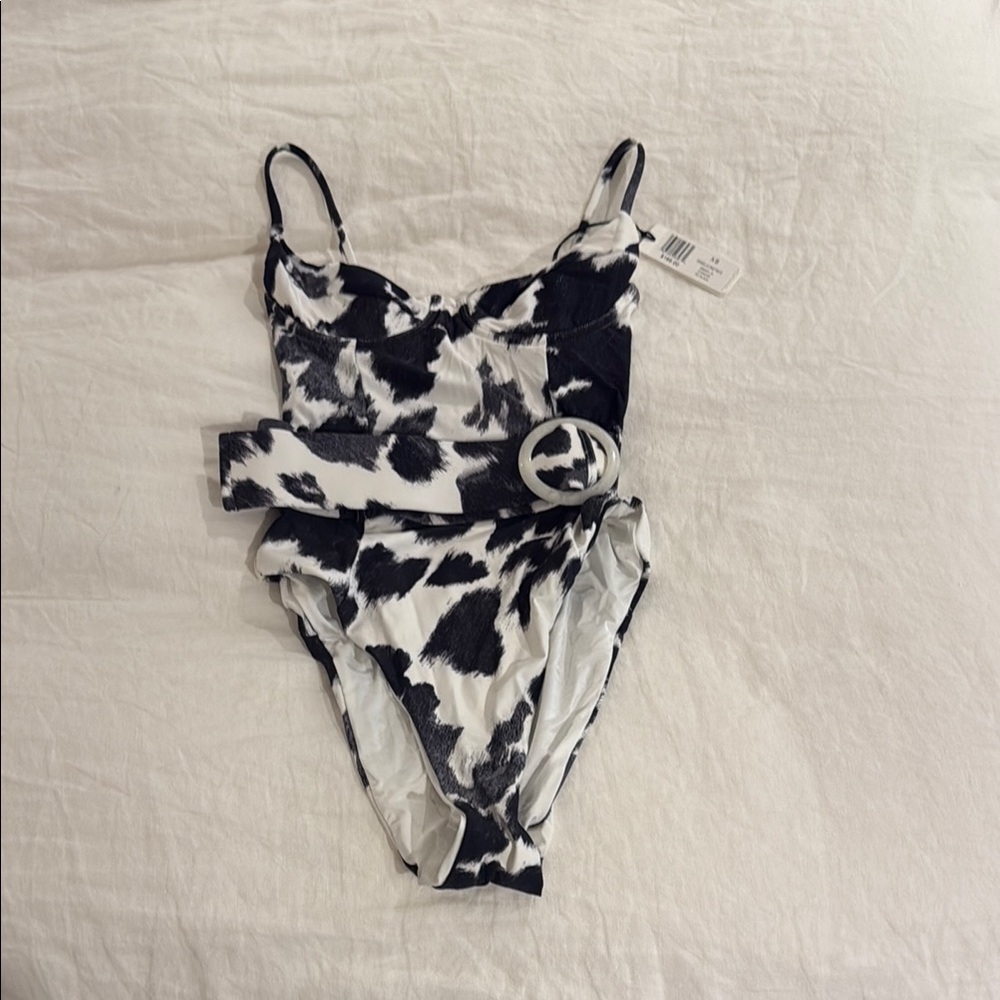WeWoreWhat Black and White Bikini